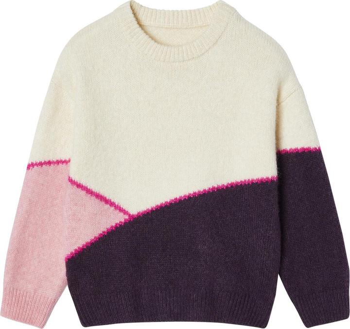 Produktbild Vertbaudet Mädchen Pullover im Colorblock-Style (128)