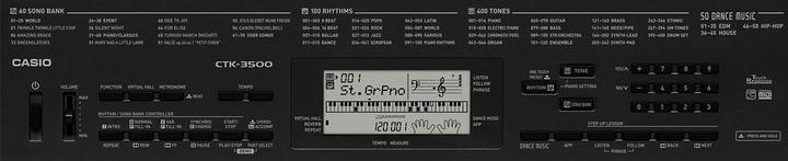 Actual product image Casio Ctk-3500 (61 Keys)