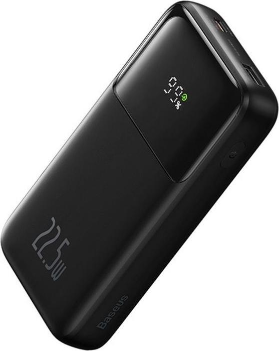 Actual product image Baseus Powerbank Comet 20000mAh, USB do USB-C, 22.5W (black) (20000 mAh, 22.50 W, 77 Wh)