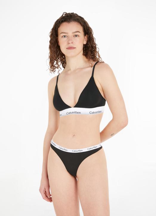 Produktbild Calvin Klein String schwarz (S, 3er Pack)