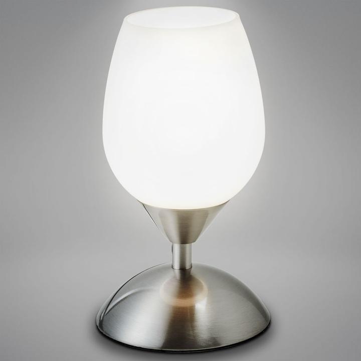 Image du produit B.K.Licht Lampe de table, chrome-blanc, 1xE14/40W max. excl. (E14)