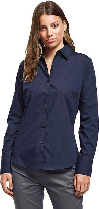 Actual product image Premier Poplin blouse long-sleeved work shirt (36)