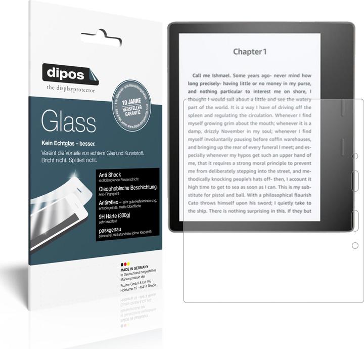 Produktbild Dipos Displayschutz Anti-Shock (2 Stück, Kindle Oasis (2019))