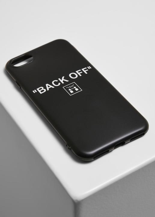 Actual product image Mister Tee Back Off I Phone 6/7/8 Phone Case Set (Apple iPhone 7, Apple iPhone 6, Apple iPhone 8)