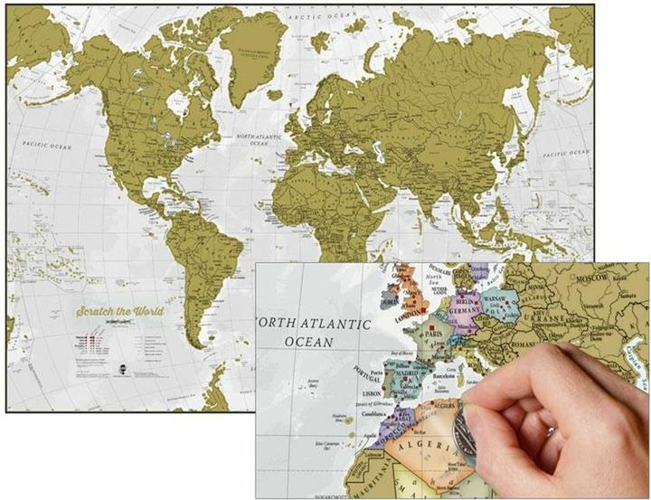 Maps International Scratch the World
