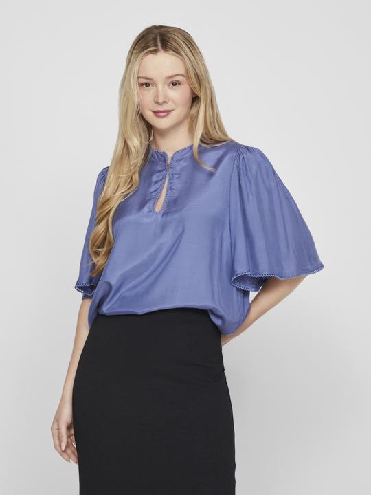Actual product image Vila High neck top with short sleeves (34)