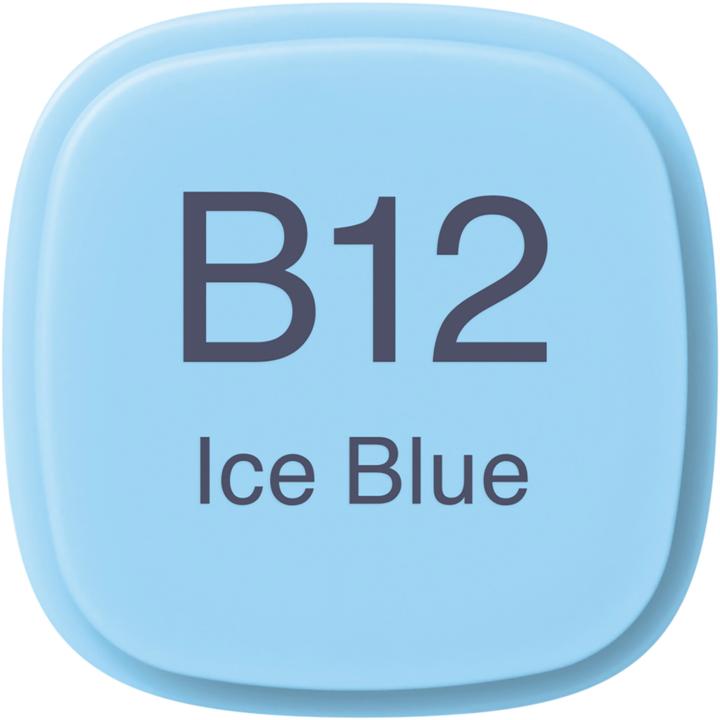 Actual product image Copic Graphic marker Classic type B - 12 (B12 - Ice Blue, 1 x)