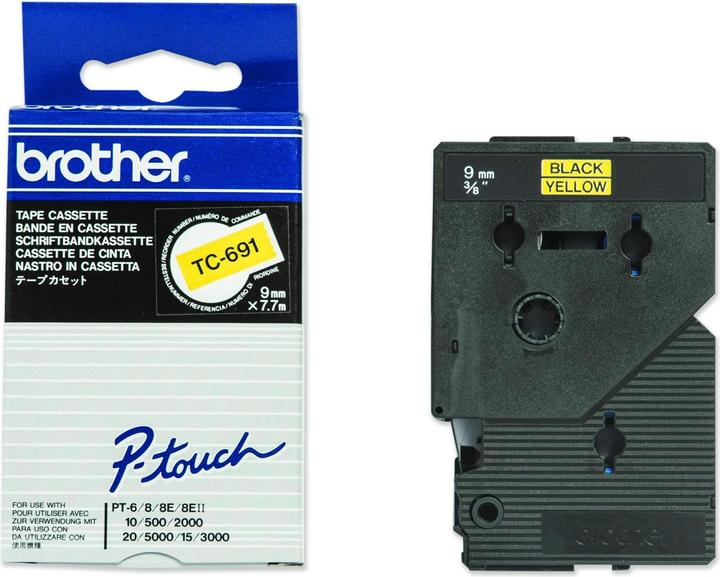 Produktbild Brother P-Touch (0.90 cm, Gelb)