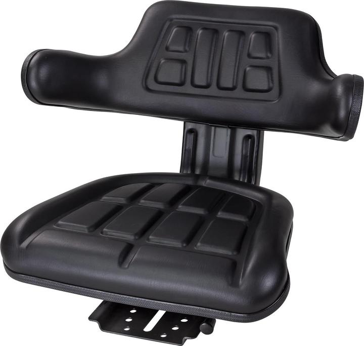 Image du produit Dema Siège de tracteur noir avec accoudoir Eco OF