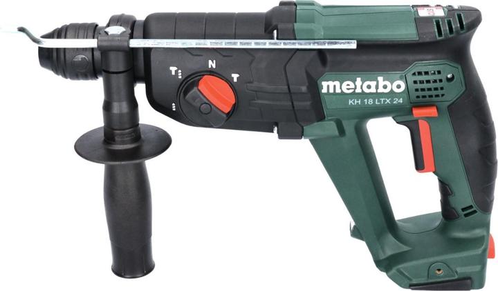Produktbild Metabo KH 18 LTX 24 Akku Kombihammer 18 V 2,1 J SDS plus + 1x Akku 4,0 Ah + metaBOX - ohne Ladegerät (Akkubetrieb)