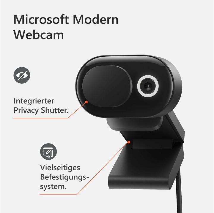 Immagine prodotto Microsoft Webcam moderna (2 Mpx)