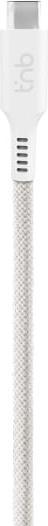 Actual product image T'nB CÂBLE USB-C MAGNÉTIQUE 1,5M M/M (BLANC) (1.50 m)