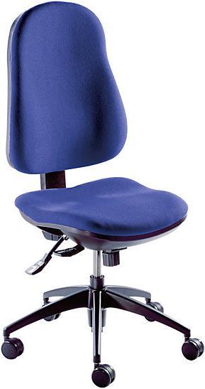 Actual product image eurokraft pro Intervertebral disc swivel chair, backrest height 520 mm