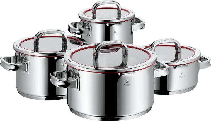 WMF Set di pentole (24 cm, Set di pentole e padelle da cucina, Acciaio inossidabile)