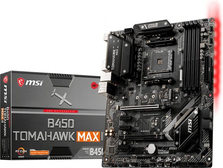 MSI B450 TOMAHAWK MAX II (AM4, AMD B450, ATX)