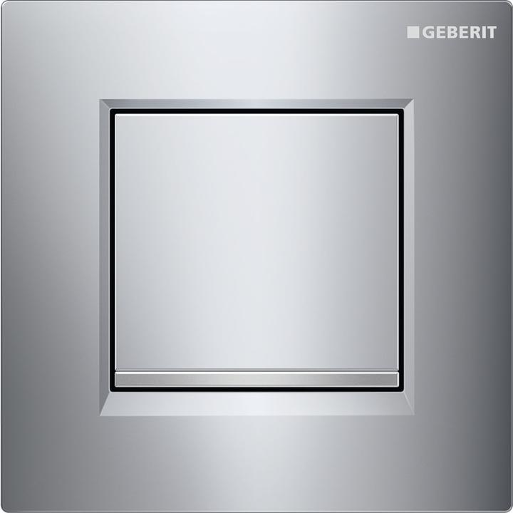 Produktbild Geberit Urinalsteuerung Typ 30 pneumatisch chrom hochglanz/chrom seidenglanz/chrom hochglanz 116.01