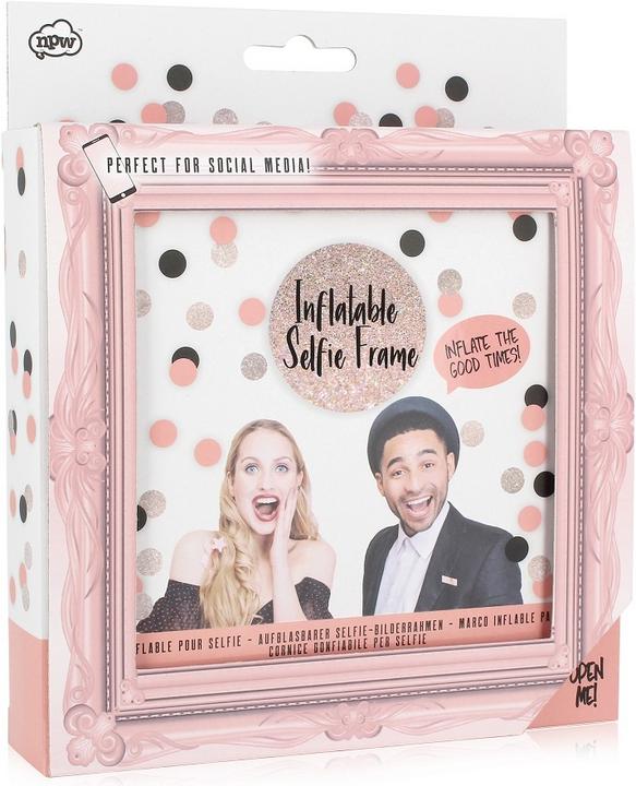 Image du produit NPW Cadre auto gonflable Or Rosé - Cadre photo gonflable - Cadre photo gonflable