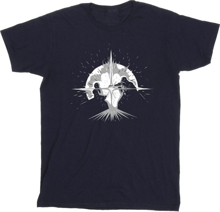 Star Wars ObiWan Kenobi Saber Silhouette Fight TShirt (3XL)