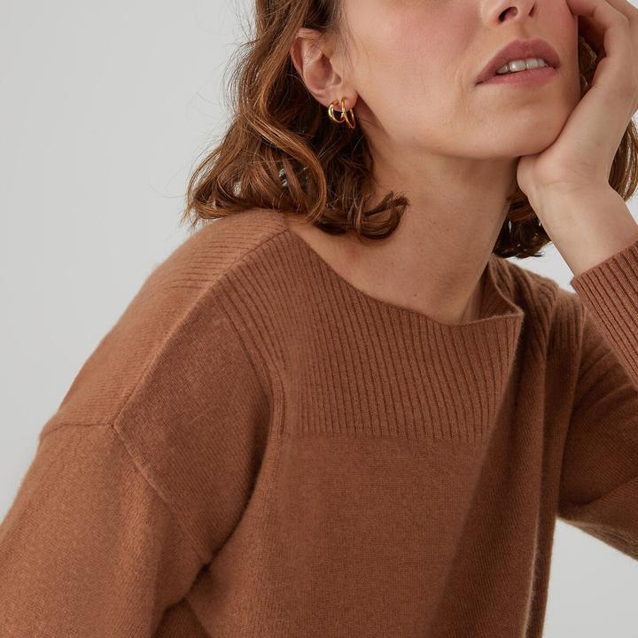 Produktbild La Redoute Collections Pullover mit U-Boot-Ausschnitt (XL)