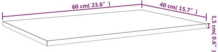 Image du produit VidaXL Goodding willow (60 x 40 x 1,5 cm)
