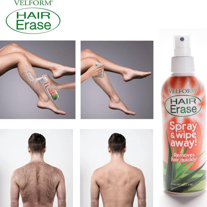 Actual product image Velform Hair Erase (200 ml, 2 x, 600 g)