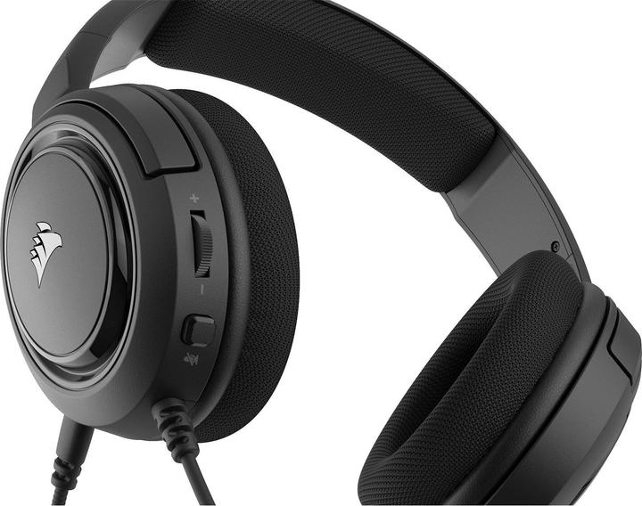 Produktbild Corsair HS35 Carbon Black Stereo-PC (Kabelgebunden)