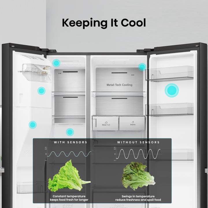Produktbild Hisense RS818N4TFE NoFrost (632 l)