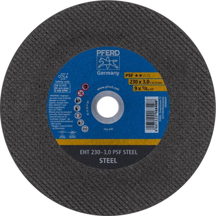Actual product image Pferd Cutting disc EHT 230-3.0 A 24 P PSF/22.23