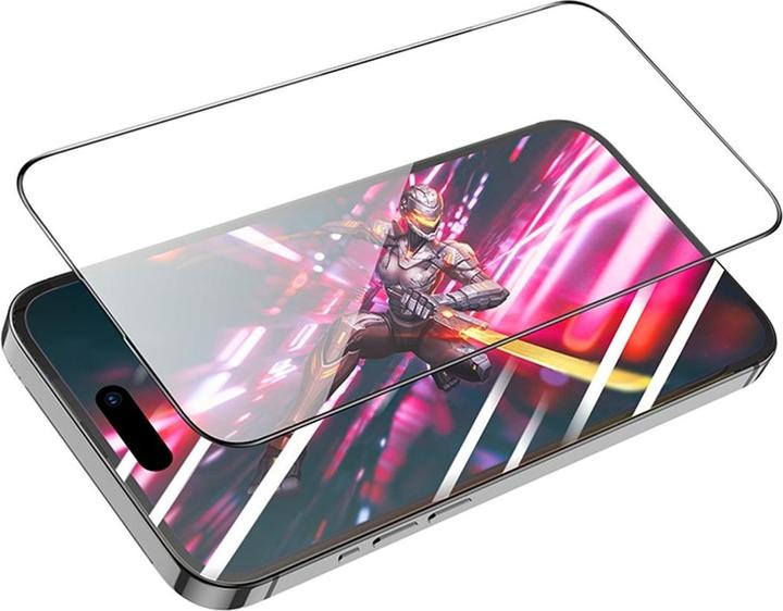 Produktbild König Design Displayschutz Panzerfolie für Apple iPhone 15 Pro Max - Glas (1 Stück, Apple iPhone 15 Pro Max)