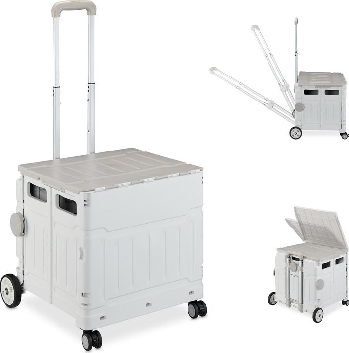 Produktbild Relaxdays Einkaufstrolley
