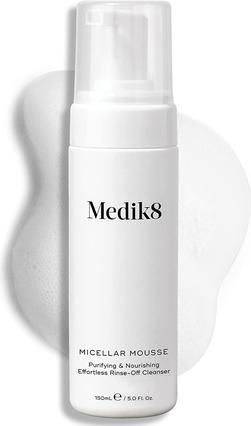Medik8 Micellar Mousse Face Wash Makeup Remover 150ml (Mousse, 150 ml)