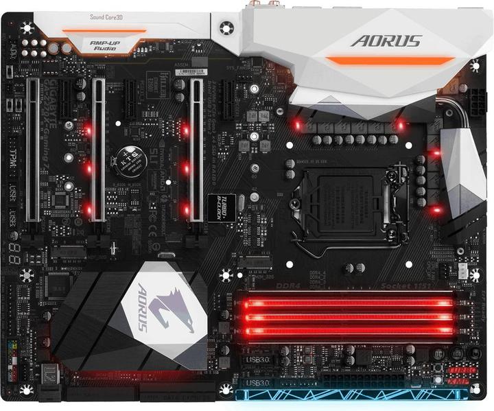 Produktbild Gigabyte AORUS Z270X-Gaming 7 (LGA 1151, Intel Z270, ATX)