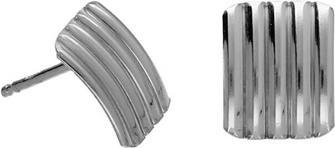 Image du produit Victoria Cruz Decent silver stud earrings Connect A4644-HT