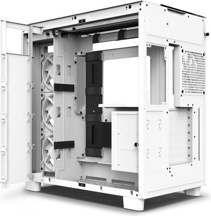 NZXT H9 Elite All white (ATX, Mini-ITX, mATX)
