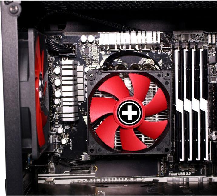 Actual product image Xilence AMD, 600-2200 ± 10% RPM, 65.4 CFM, 14 - A (25 mm)
