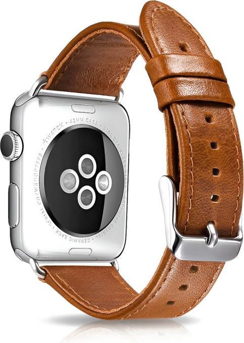 Produktbild iCarer Retro Lederarmband für Apple Watch – 38 mm, Coffee Braun (RIW115-YB) (Echtleder)