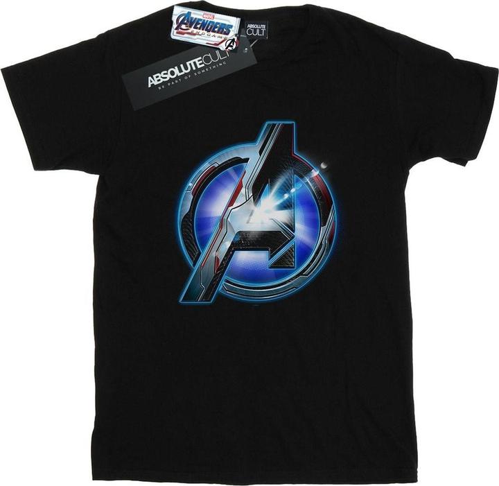 Immagine prodotto Avengers Endgame Glowing Logo Maglietta Uomo (XL)