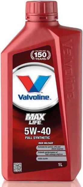 Produktbild Valvoline Maxlife (1 l, SAE 5W-40)