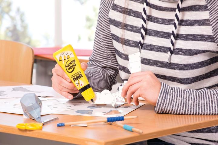 Actual product image UHU Adhesive pads patafix transparent