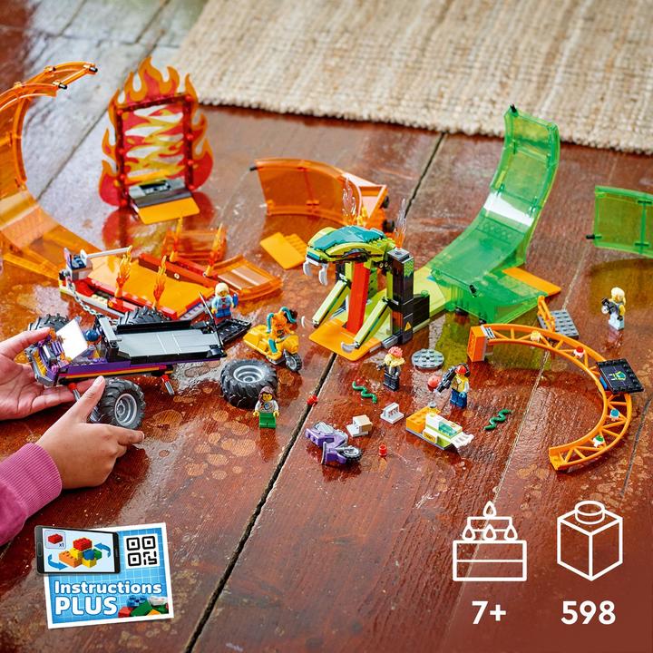 Actual product image LEGO Stunt show double looping (60339, LEGO City)