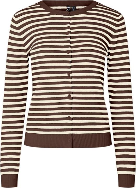 Pieces Pcnora Ls O-Neck Knit Cardigan Noos Bc (XS)