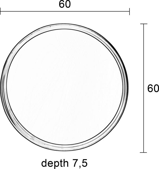 Actual product image White Label Living Raj (ø 65 cm)