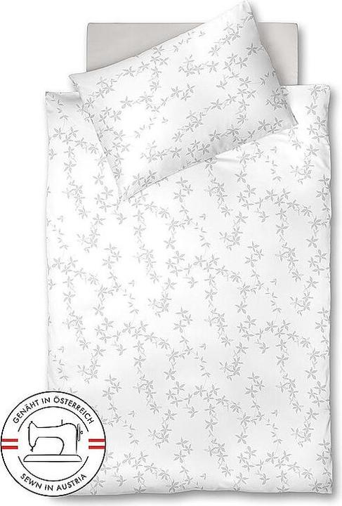 Produktbild Fleuresse Tencel Bettwäsche White Dream 70x90cm / 140x200cm White (Duvetbezug, 140 x 200 cm)