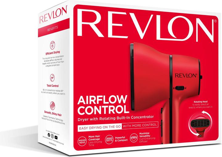 Immagine prodotto Revlon Strumenti - Controllo del flusso d'aria dell'asciugacapelli Rvdr5320e
