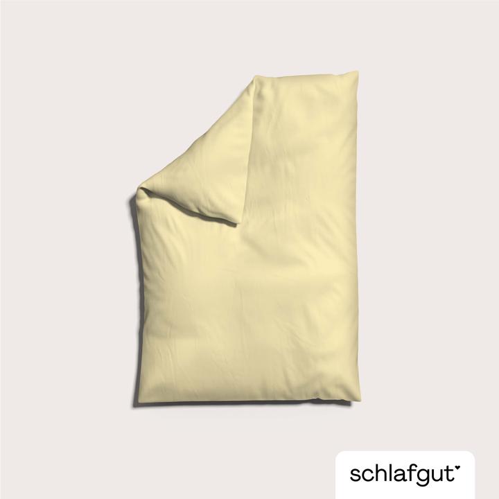 Actual product image schlafgut Woven Satin (Duvet cover, 140 x 200 cm)