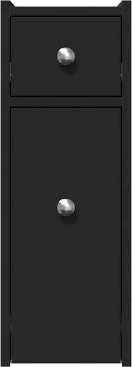 Actual product image VidaXL Narrow bathroom cabinet with castors