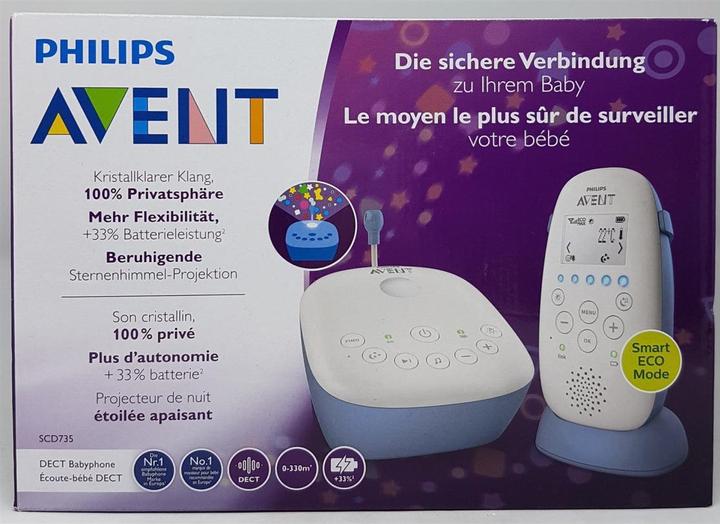 Actual product image Philips Avent Smart Eco (Baby Monitor Audio, 330 m)