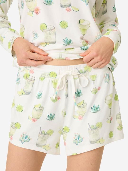 Pj Salvage Pyjamashorts Limes & Sunshine