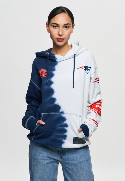 Produktbild Recovered Re:covered Fleece Hoody - INK DYE New England Patriots - XL (XL)
