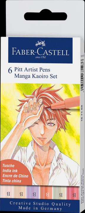 Actual product image Faber-Castell Manga Kaoiro set (Multicoloured, 6 x)